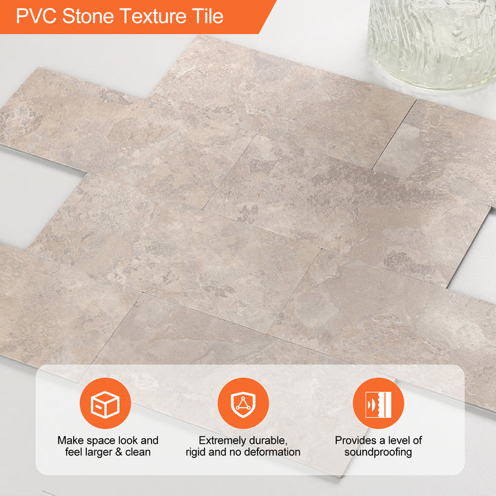 Clear image of self-adhesive tile patterns