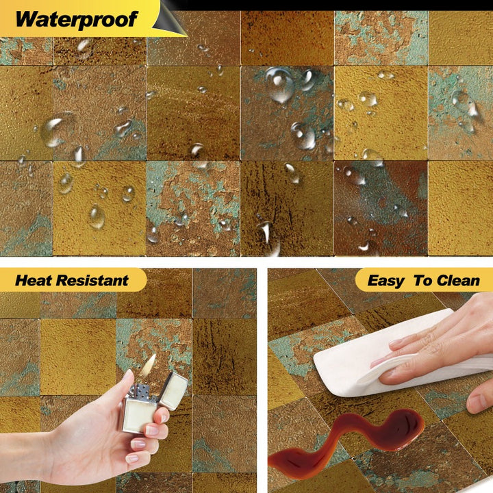The performance of peel and stick tiles