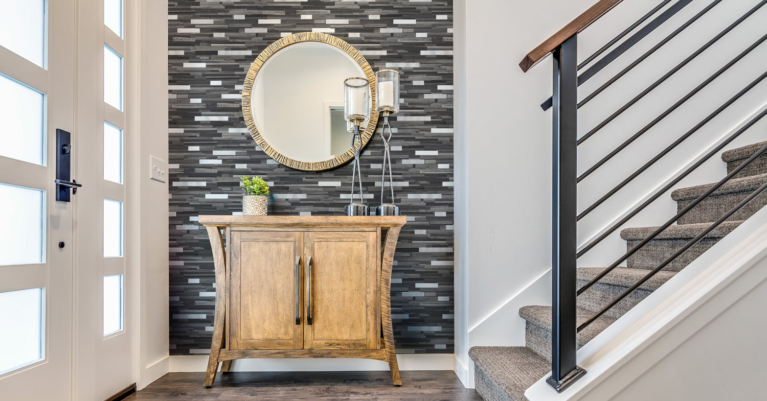 peel and stick tiles for hallway