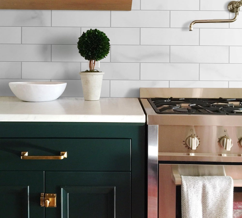 Stone Texture Backsplash Tiles For Kitchen