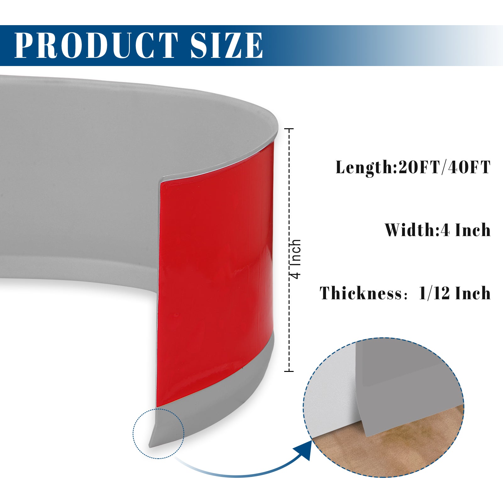 wall base size