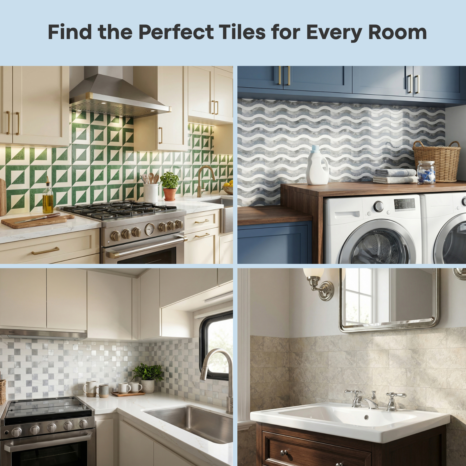 peel and stick tile for every room
