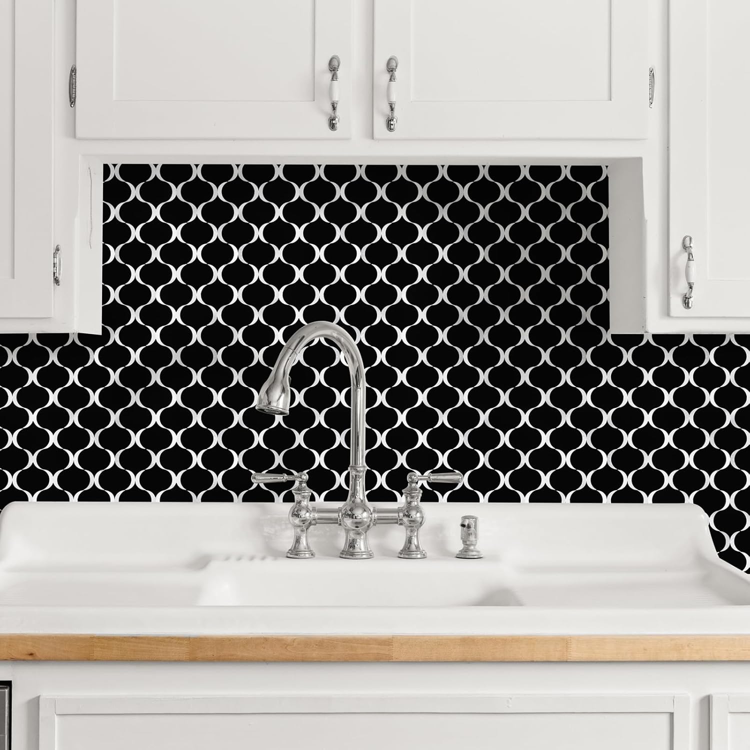 High-end appearance in the laundry room