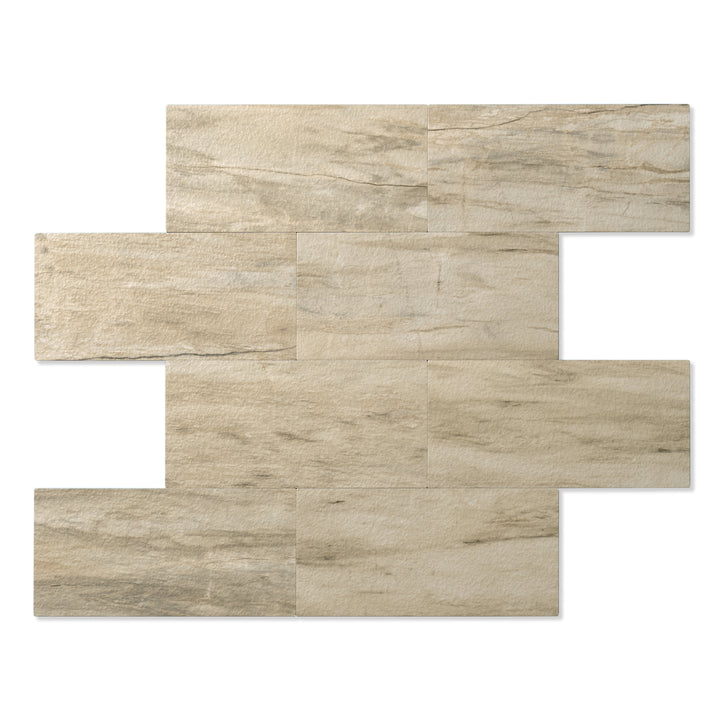 warm beige peel and stick subway tile