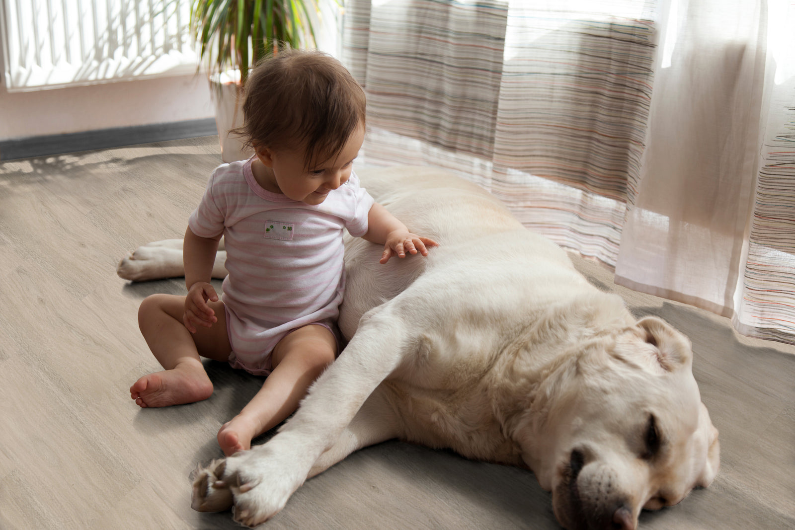 Environmentally friendly  Peel and Stick Floor Tile 