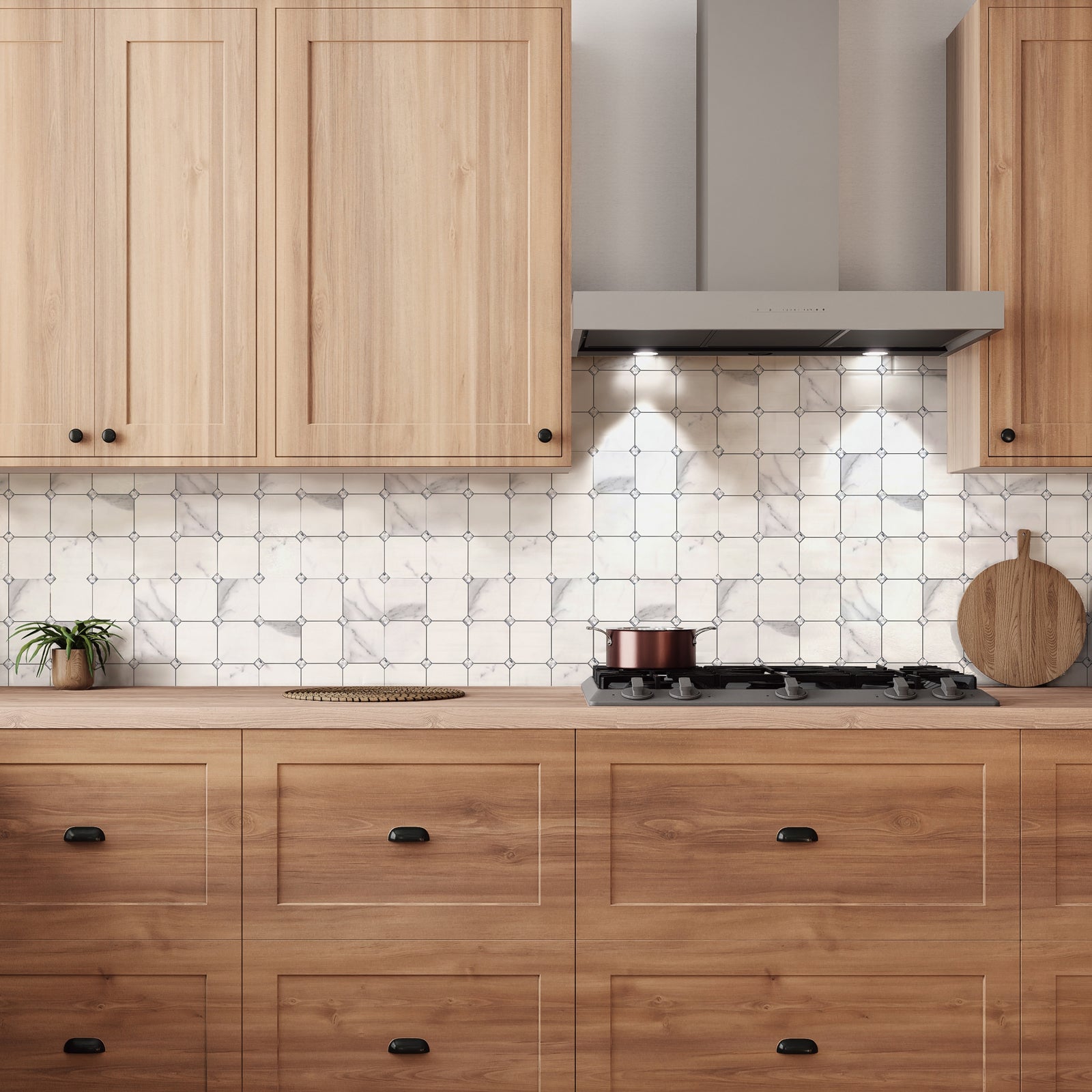 Upscale design for kitchen use