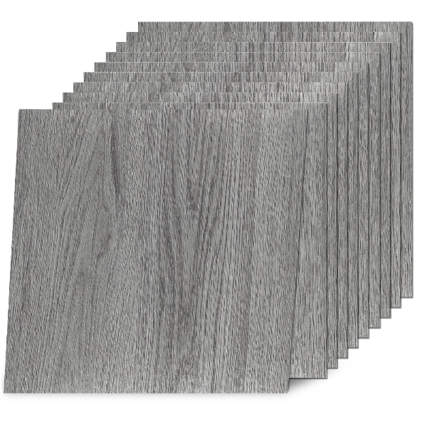 Grey Ash Peel and Stick Floor Tile Vinyl Flooring Tiles