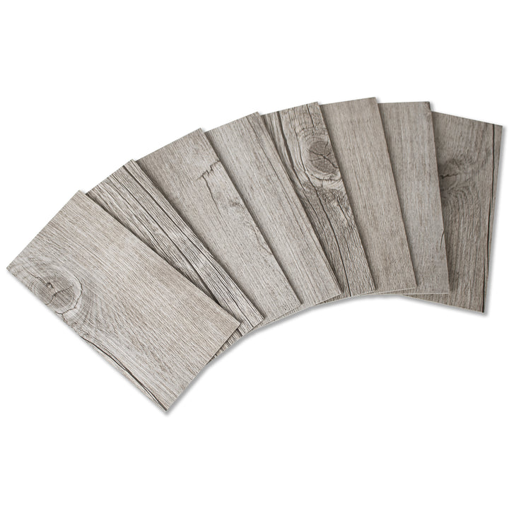 gray rustic peel and stick tiles