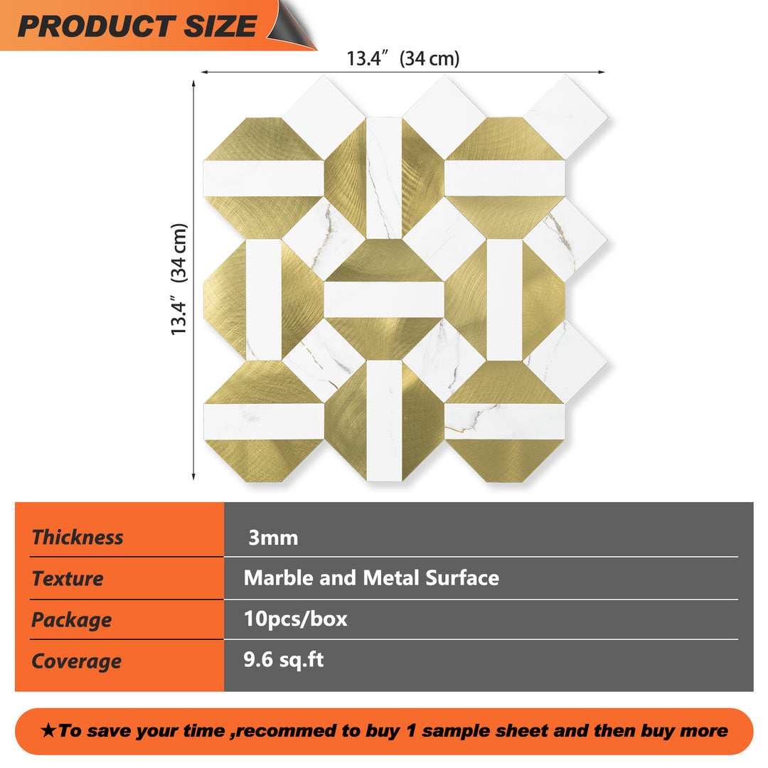 backsplash tiles size