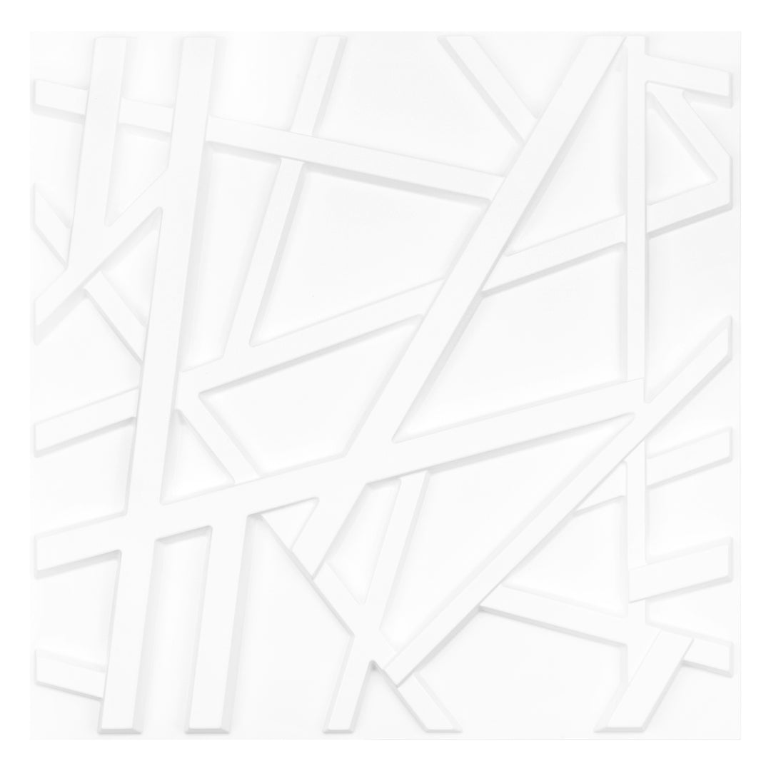 Stripes-White wall panel