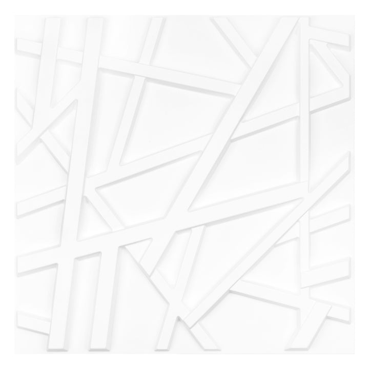 Stripes-White wall panel