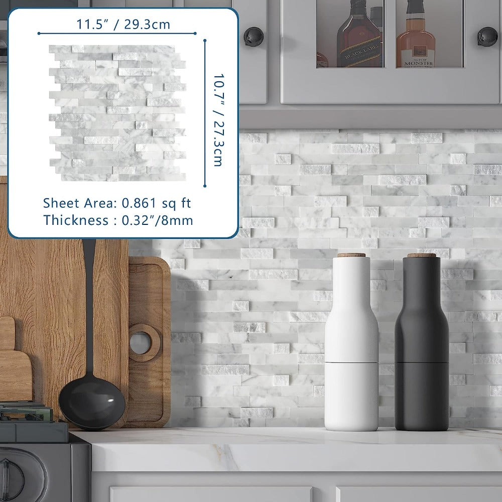 Stone tile size