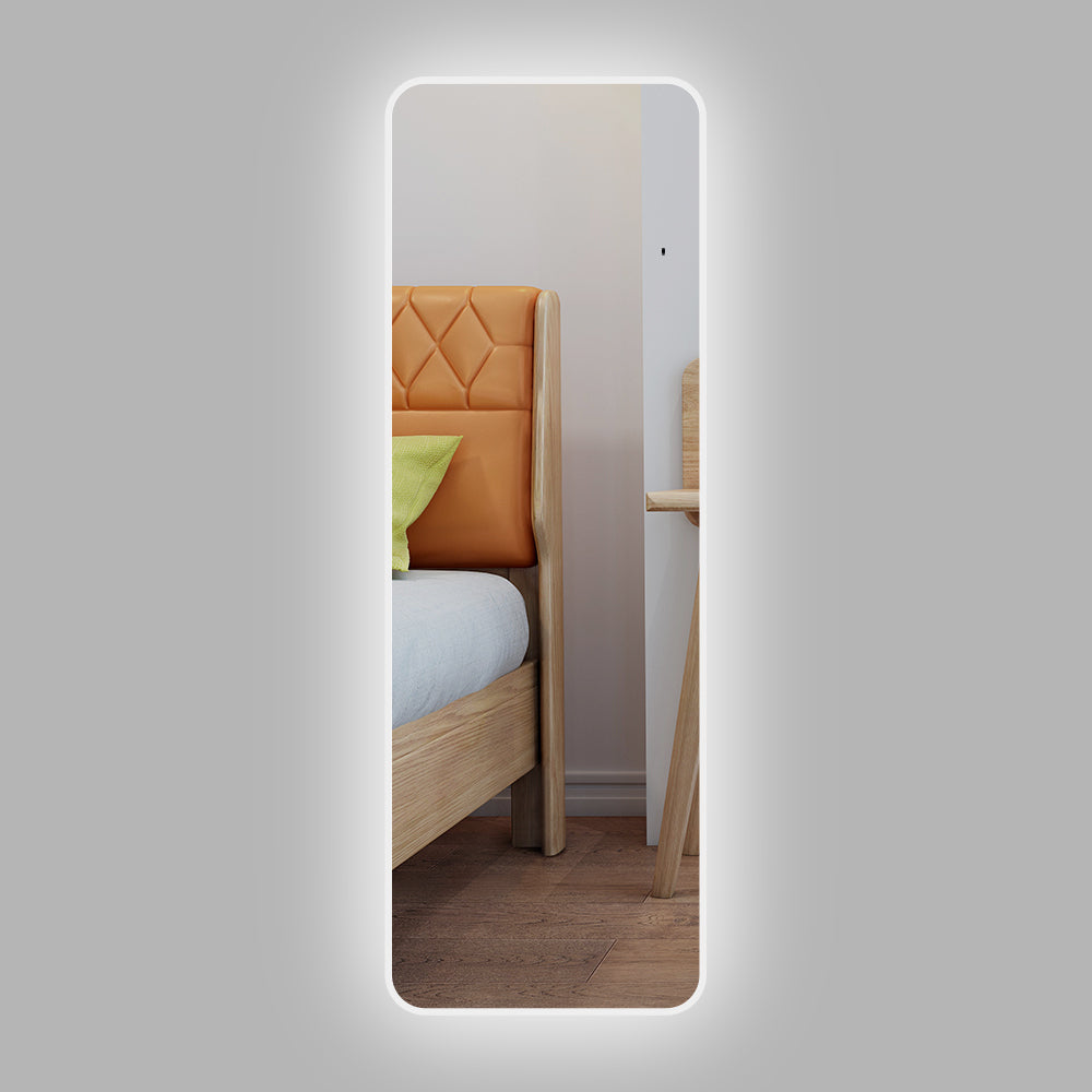 Kosmetikspiegel mit LED-Licht Wandmontierter Ganzkörperspiegel 