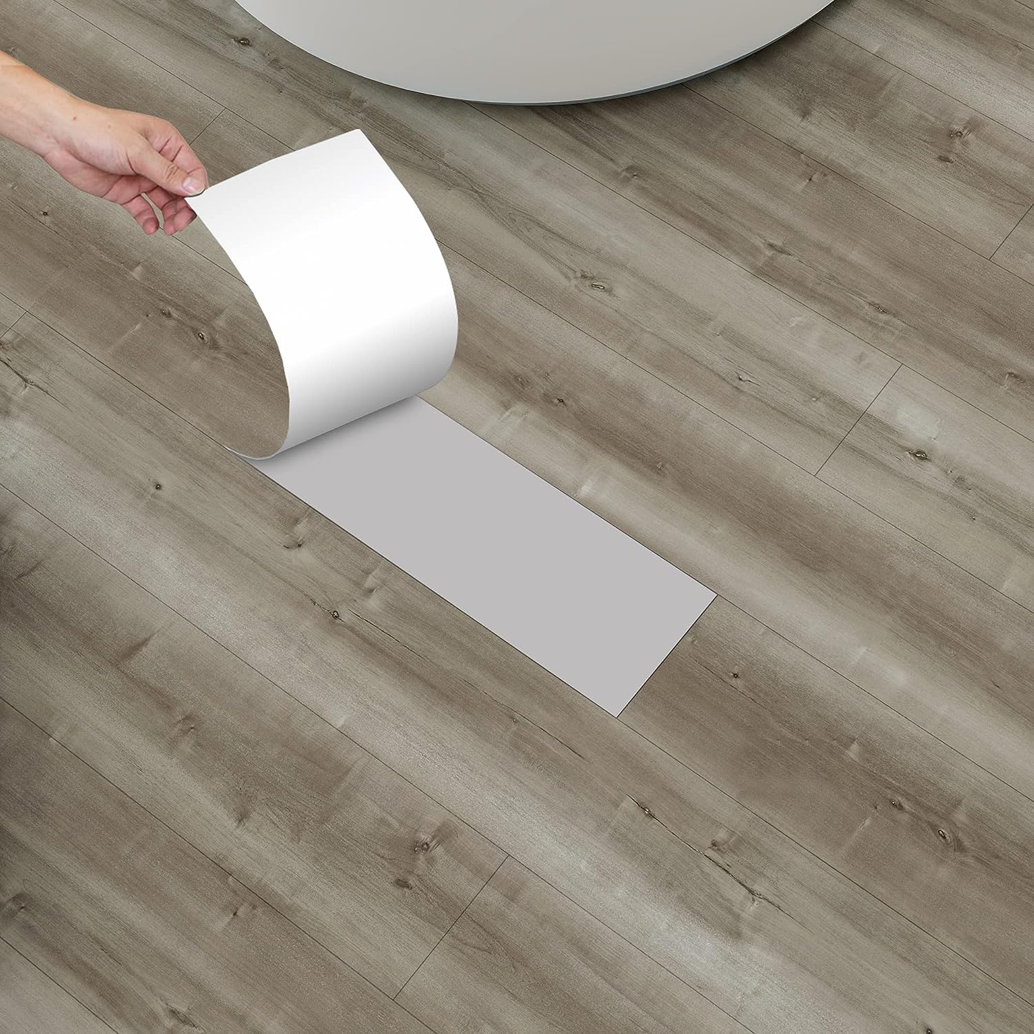 Winter Peel and Stick Floor Tile