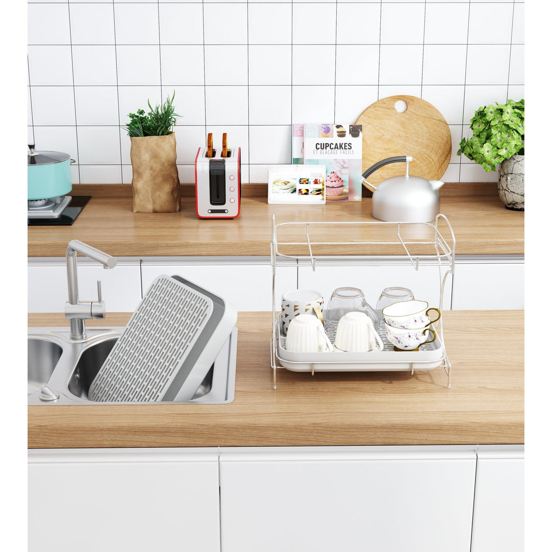 Abtropfschale für die Küche, Schüssel, Tasse, Geschirr, Abtropfgestell 
